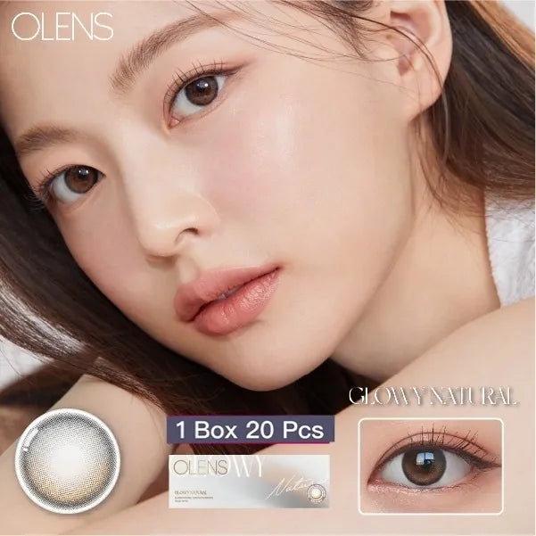 OLENS Glowy Natural 1 Day(Moca Brown) 20P