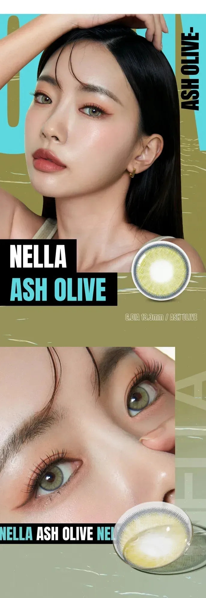 OLENS Nella Monthly (Ash Olive)