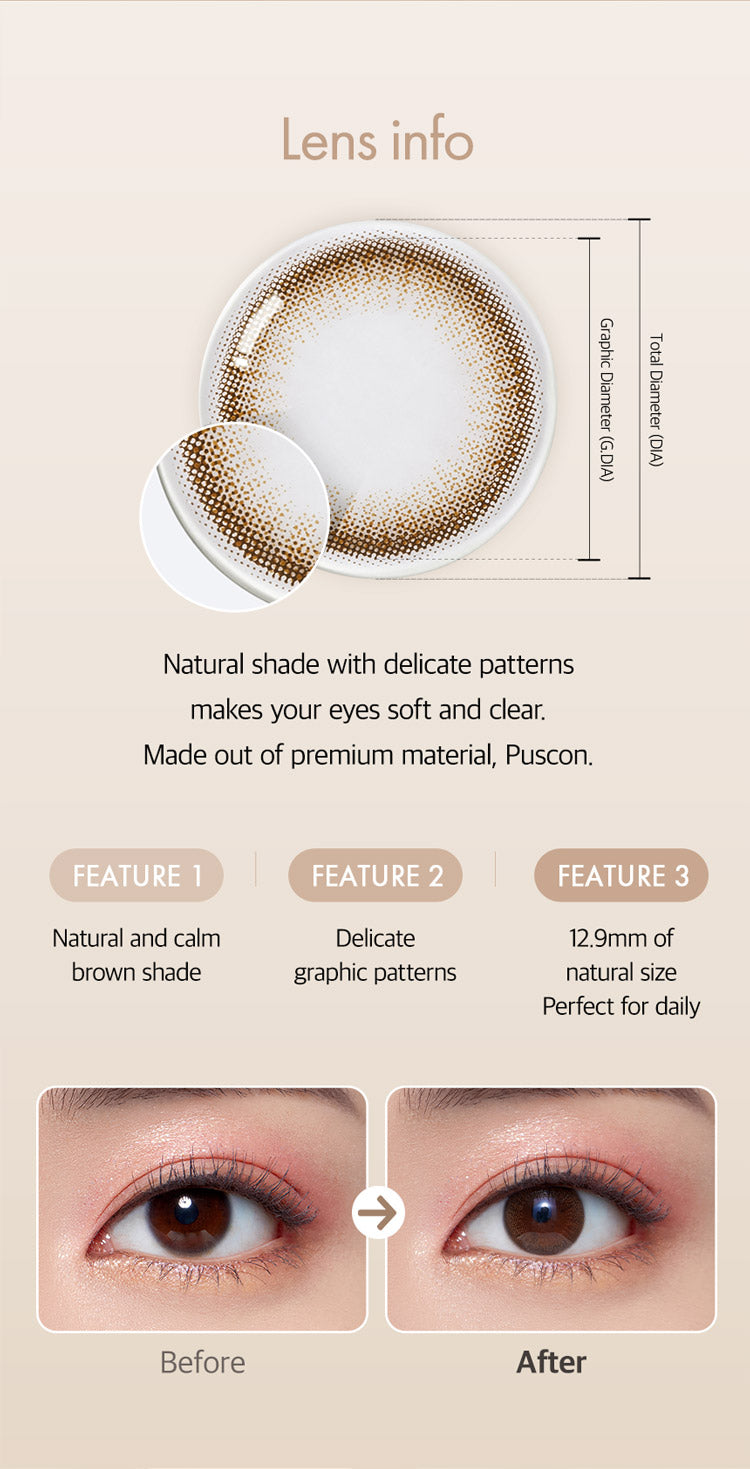 OLENS Natural Day 1 Day (Natural Brown)