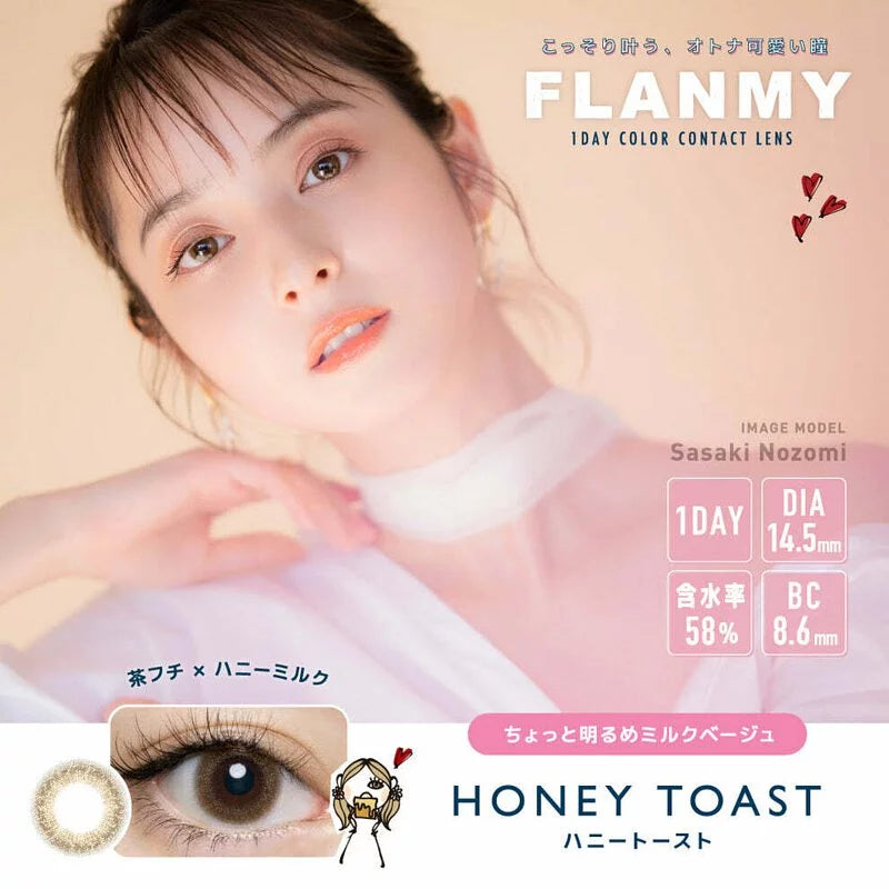 Flanmy 1 Day (Honey Toast) (10P)