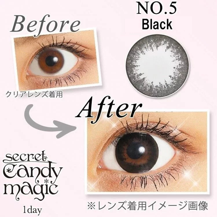 Secret Candy Magic 1 day (No.5 Black)