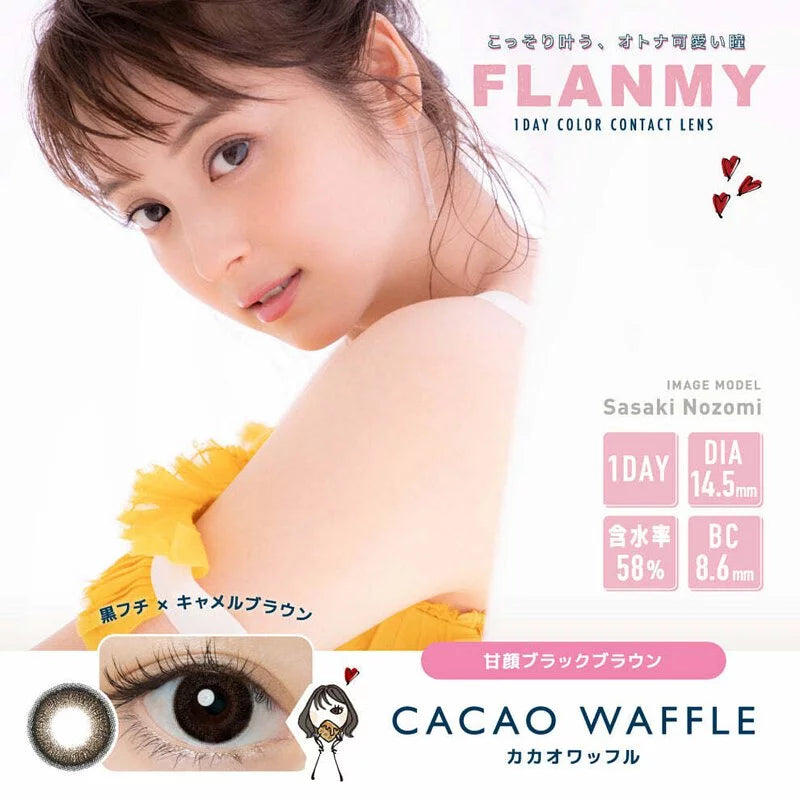 Flanmy 1 Day (Cacao Waffle) (10P)