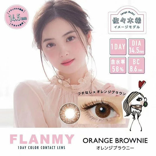 Flanmy 1 Day (Orange Brownie) (10P)