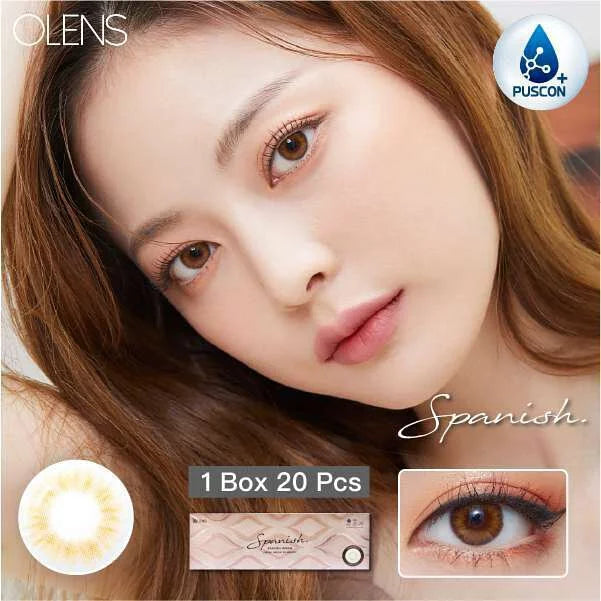 OLENS Spanish Real 1 Day (Brown)(20pcs)