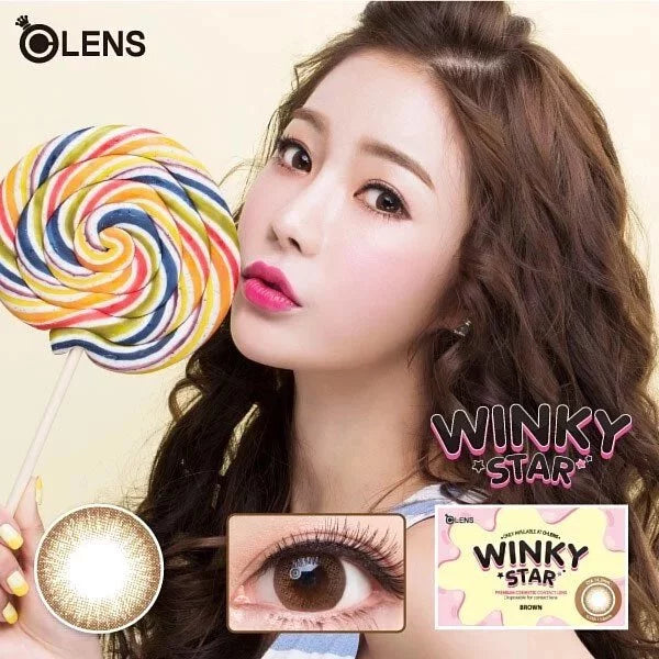 OLENS Winky Star Monthly (Brown)