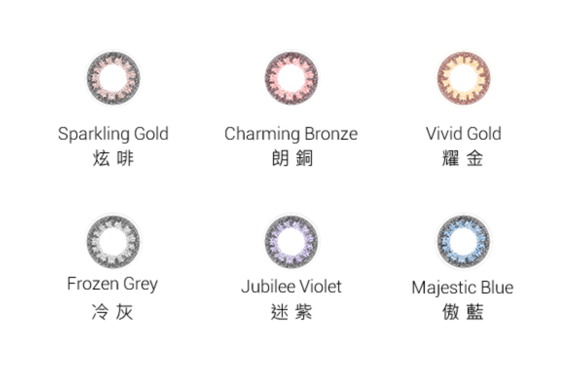 Bausch & Lomb - LACELLE 1 DAY - Colors (Charming Bronze)